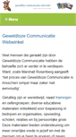 Mobile Screenshot of geweldlozecommunicatiewebwinkel.nl